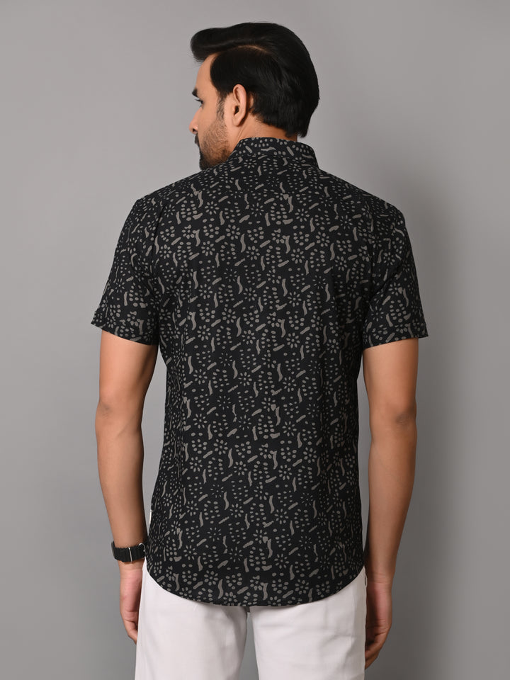 VJR Black Block Premium Half Sleeves