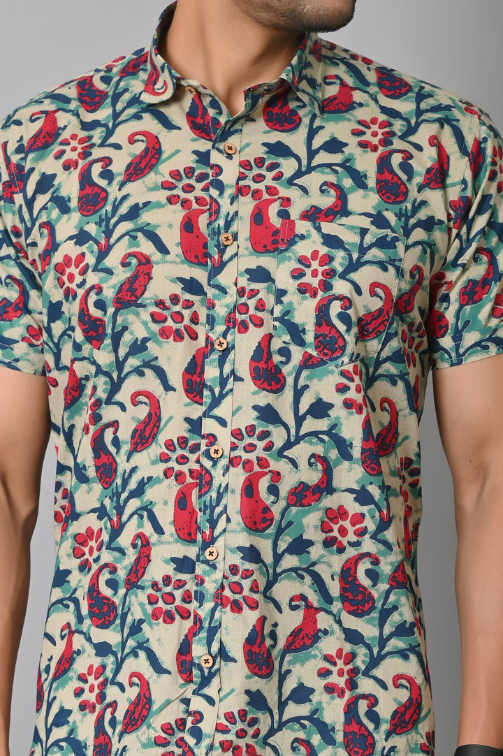 VJR Fashionable Kalamkari Premium Shirt