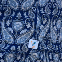 VJR Blue Paisley Full Sleeves Shirt