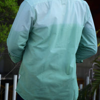 VJR Ombre Green Color Full Sleeve Shirt