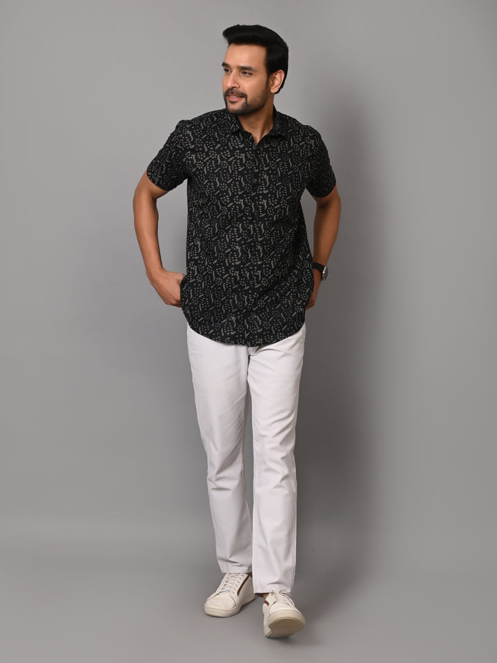 VJR Black Block Premium Half Sleeves