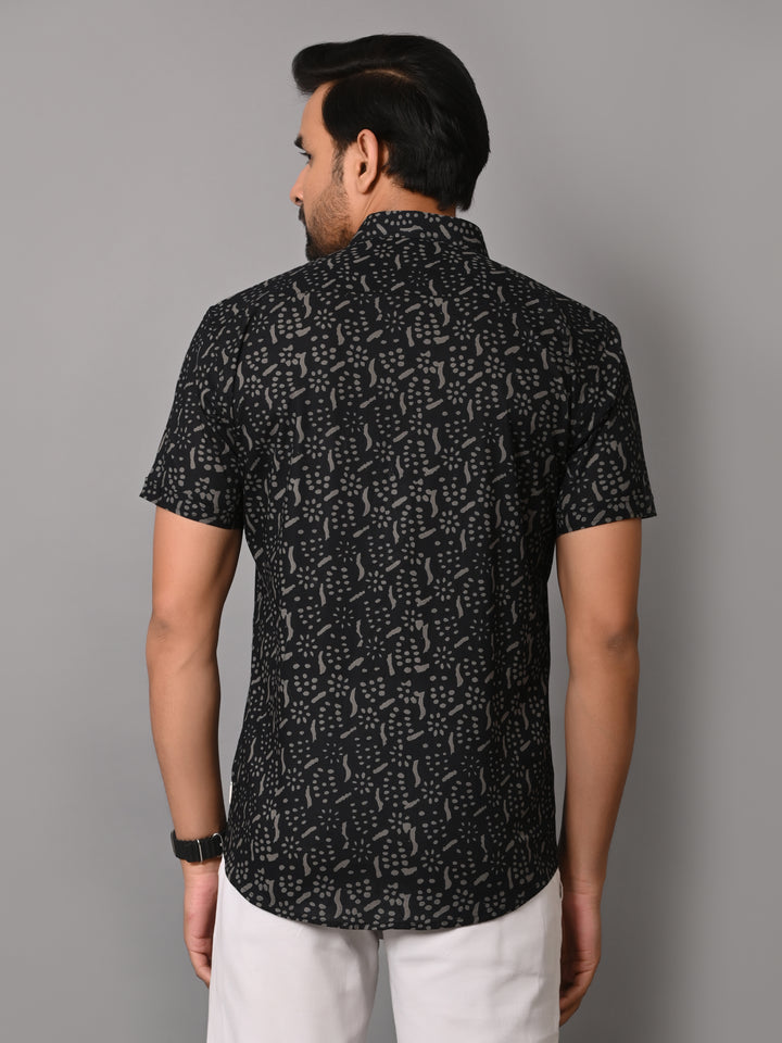 VJR Black Block Premium Half Sleeves
