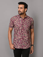 VJR Floral Block Print Premium Half Sleeves