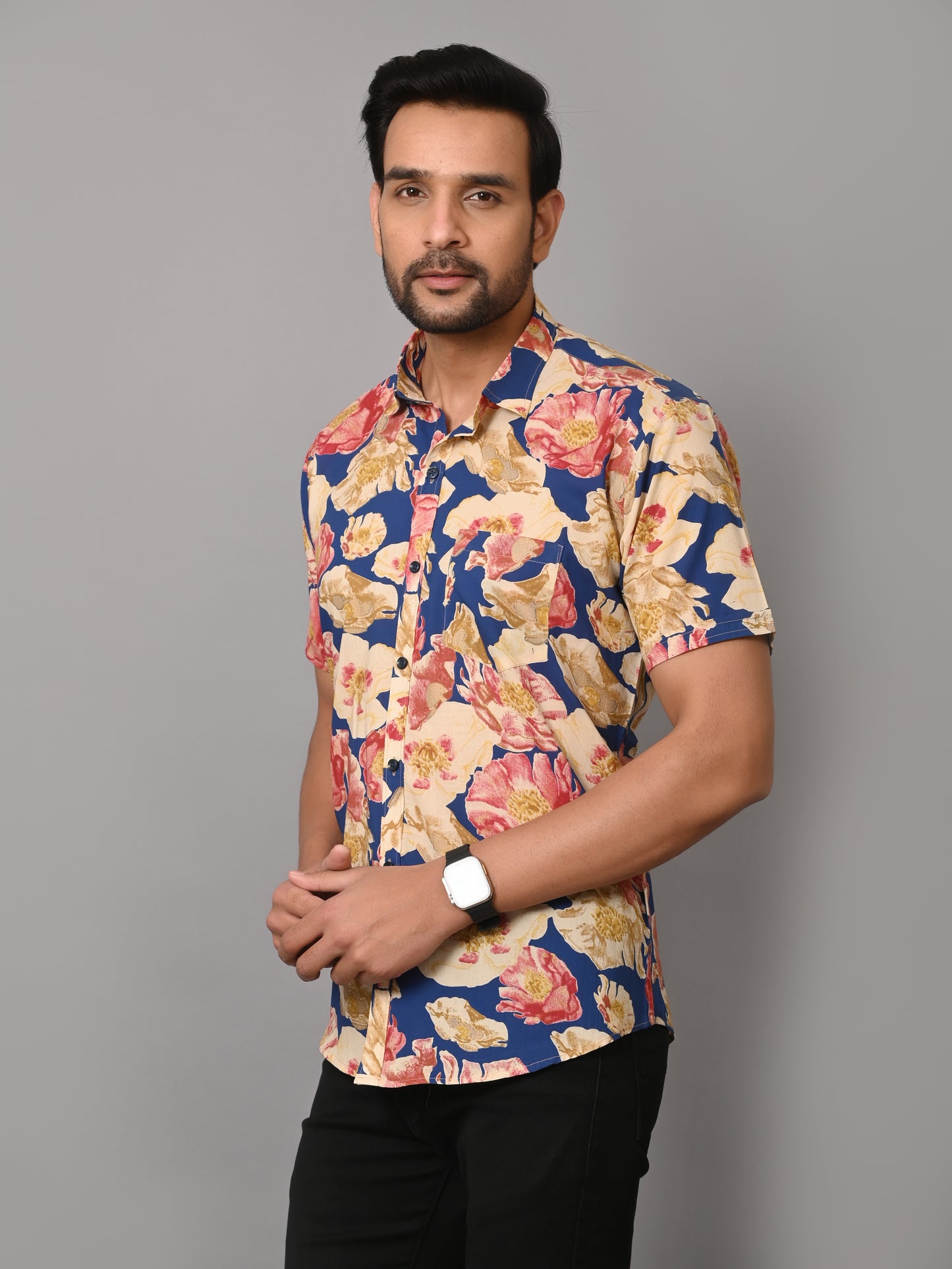 VJR Premium Floral Half Sleeves