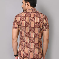 Ethnic Intricacy Half Sleeve Shirt