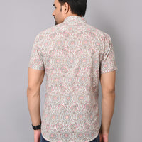 Heritage Floral Charm Half Sleeve Shirt