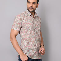 Heritage Floral Charm Half Sleeve Shirt