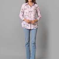 VJR Women Petals & Hues Printed Shirt