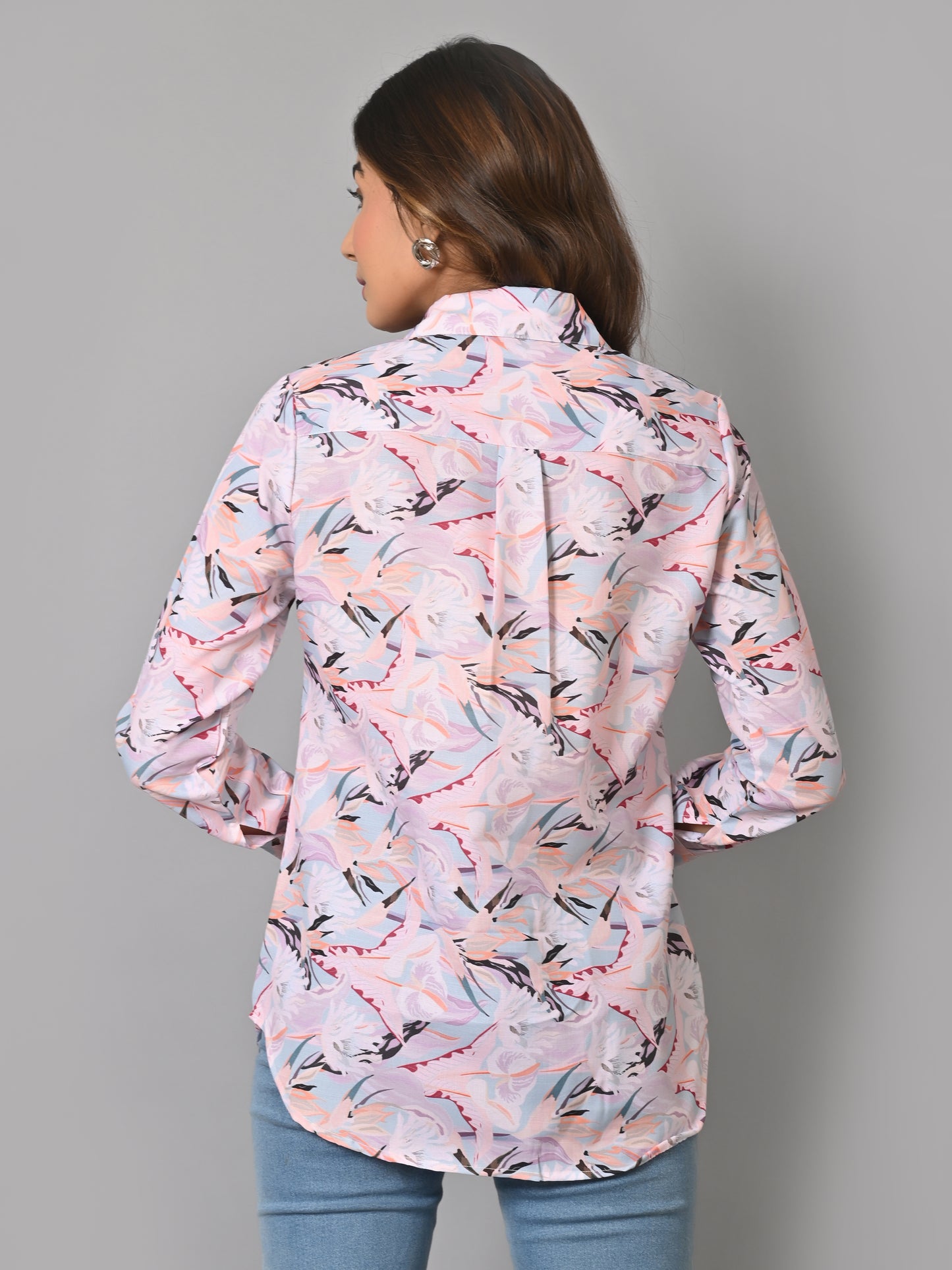 VJR Women Petals & Hues Printed Shirt