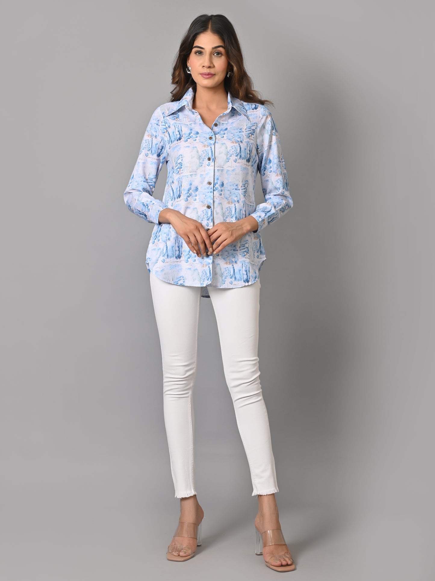 VJR Women TeeCraft Printed Shirt