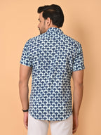 VJR Katha Indigo Premium Shirt
