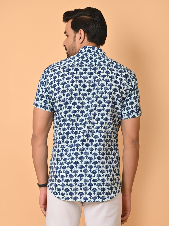 VJR Katha Indigo Premium Shirt