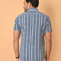VJR Katha Blue Stripe official Premium Shirt