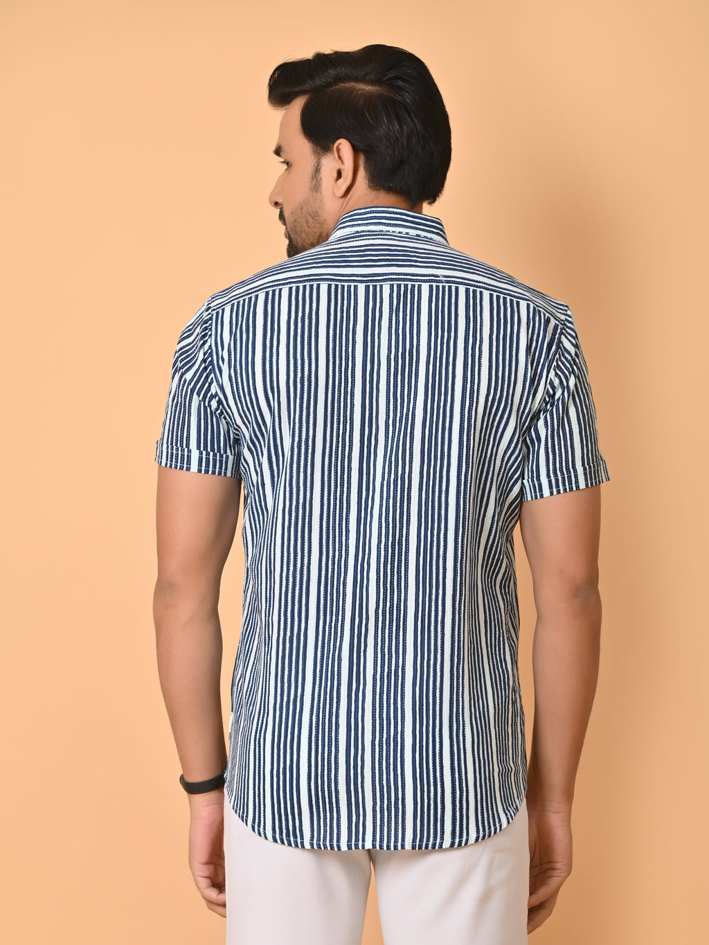 VJR Katha Blue Stripe official Premium Shirt