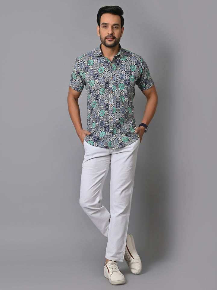VJR Stylish Octagon Multicolor Shirt