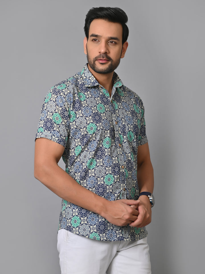 VJR Stylish Octagon Multicolor Shirt