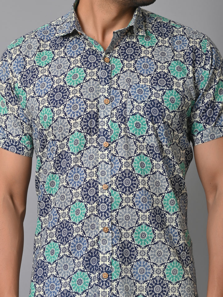 VJR Stylish Octagon Multicolor Shirt