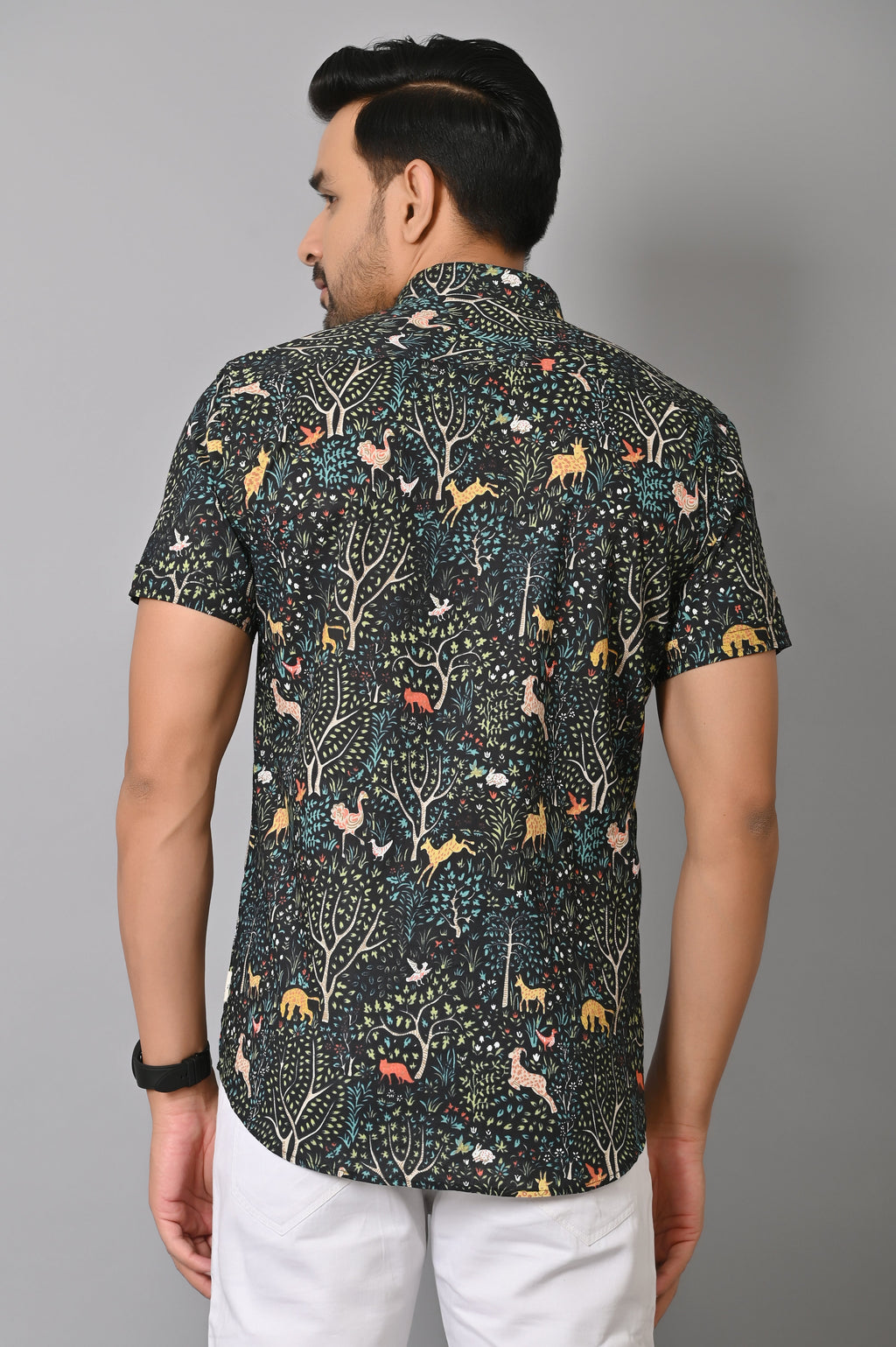 VJR Attractive Jungle Print Premium Shirt