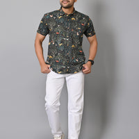 VJR Attractive Jungle Print Premium Shirt