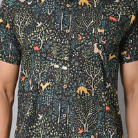 VJR Attractive Jungle Print Premium Shirt