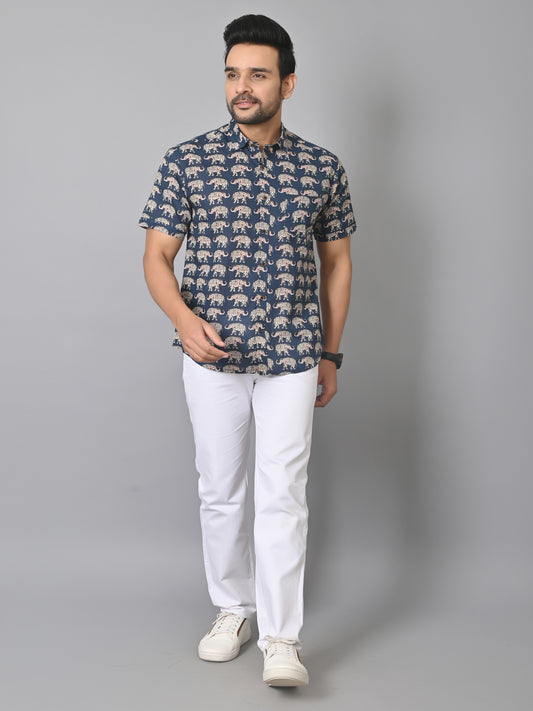 VJR Elephant Print Trending Shirt