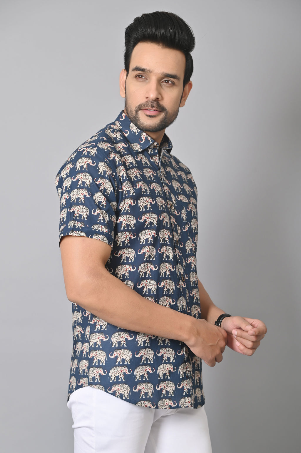 VJR Elephant Print Trending Shirt