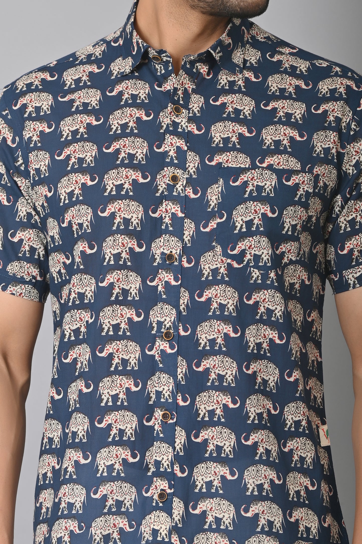 VJR Elephant Print Trending Shirt
