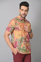 VJR Highest Demanding Colorful Leaf Printed Premium Shirt