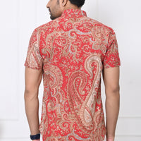 Ranveer Kapoor's Favorite VJR Red Paisley Shirt