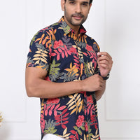 Tropical Twilight Half Sleeves Shirt