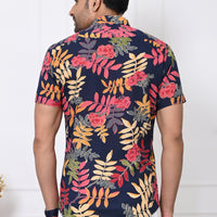 Tropical Twilight Half Sleeves Shirt