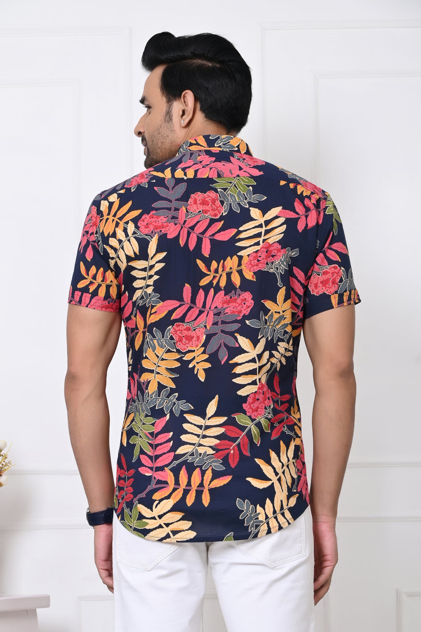 Tropical Twilight Half Sleeves Shirt