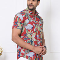 Tropical Burst Half Sleeves shirt