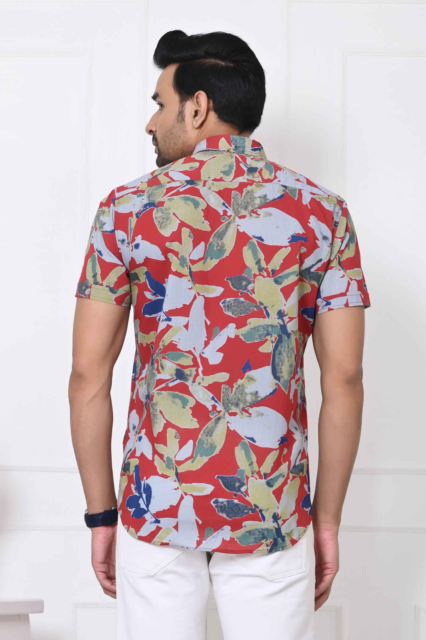 Tropical Burst Half Sleeves shirt